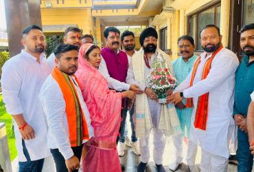 Vikas Jha BJP medical camp in Chhattisgarh